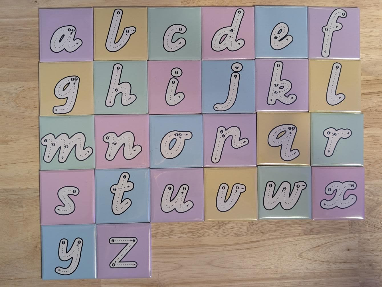 Full Alphabet Set