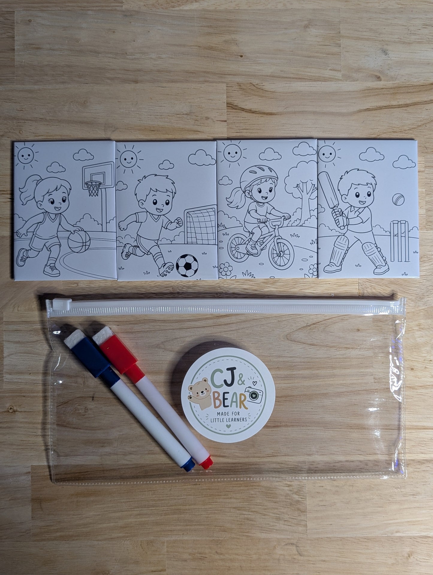 Colour & Erase Magnets