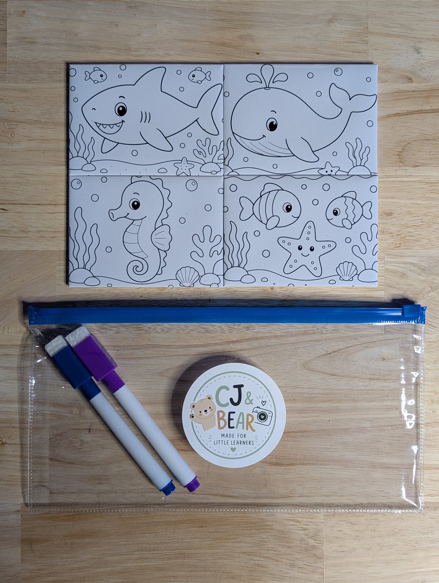 Colour & Erase Magnets