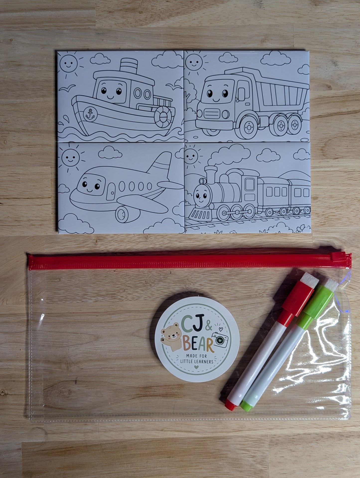 Colour & Erase Magnets