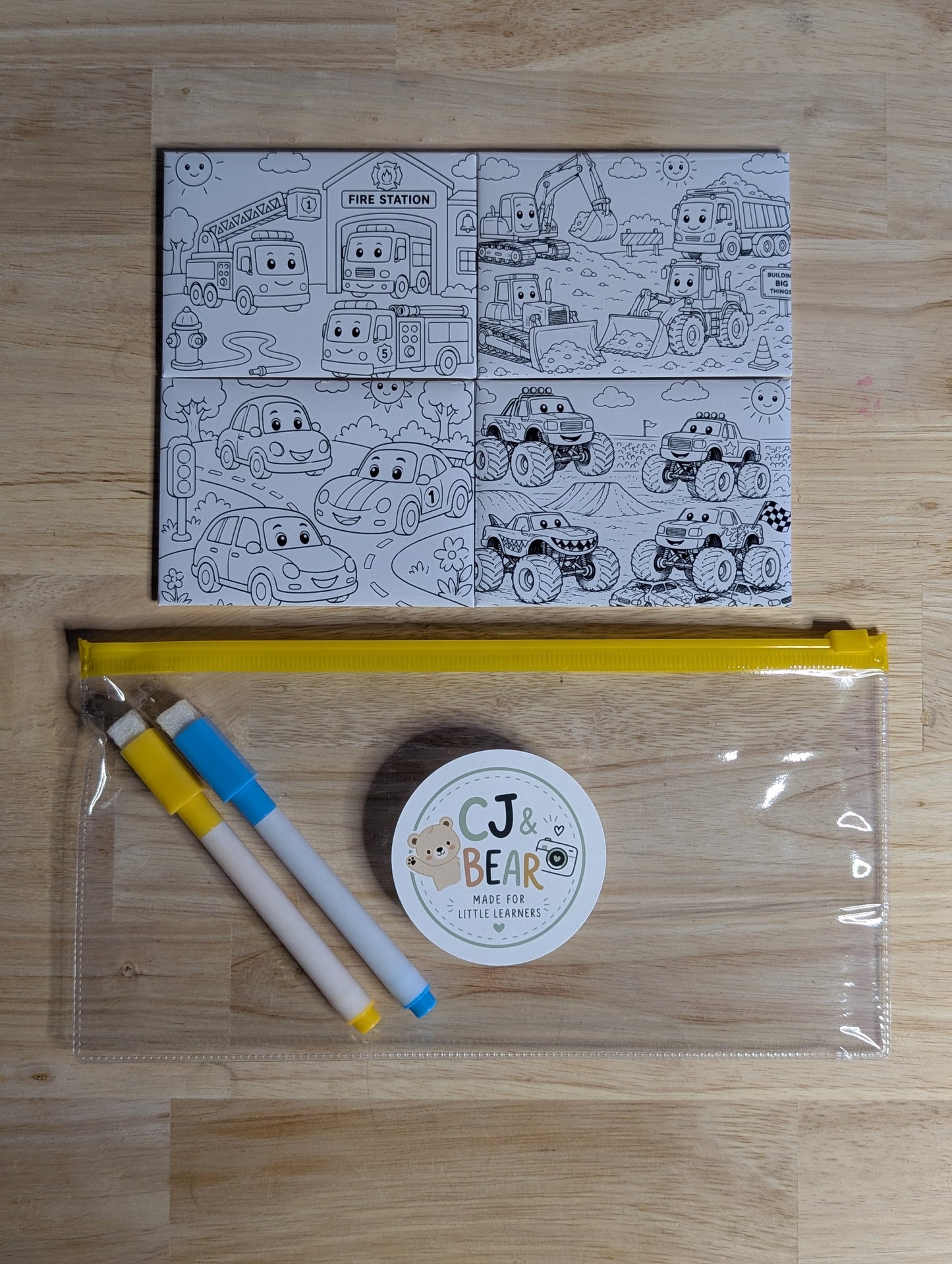 Colour & Erase Magnets