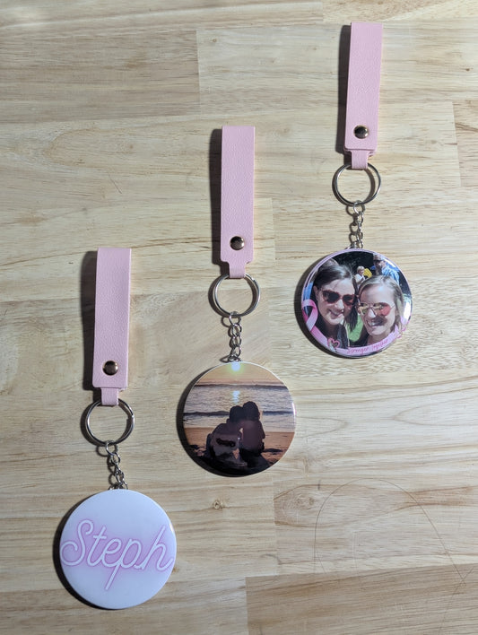Danielle's Step up to Breast Cancer Keyring