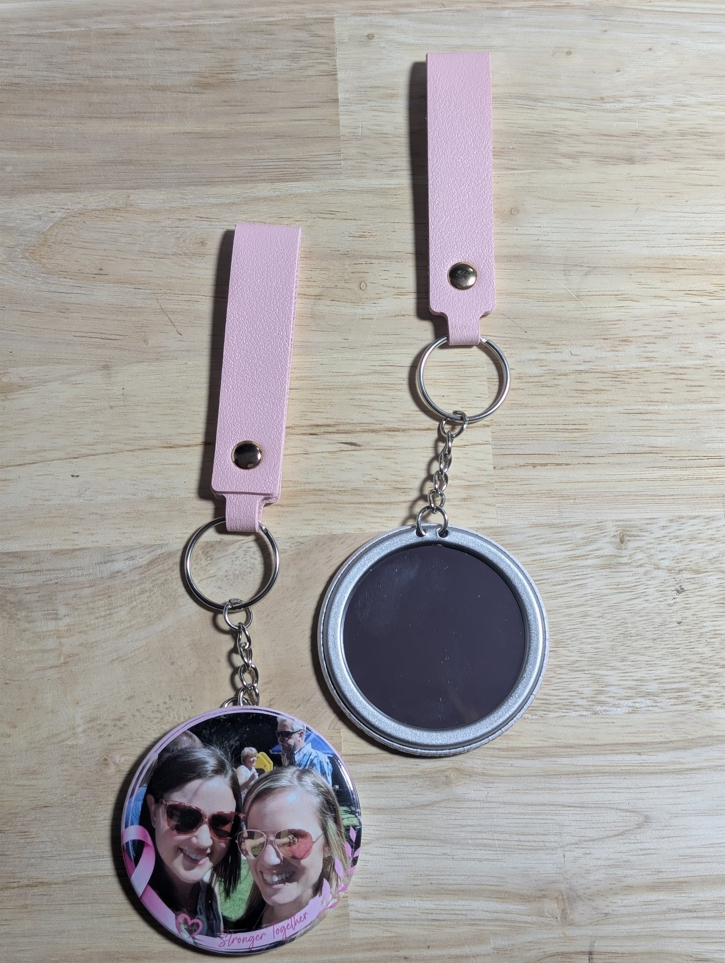 Danielle's Step up to Breast Cancer Keyring