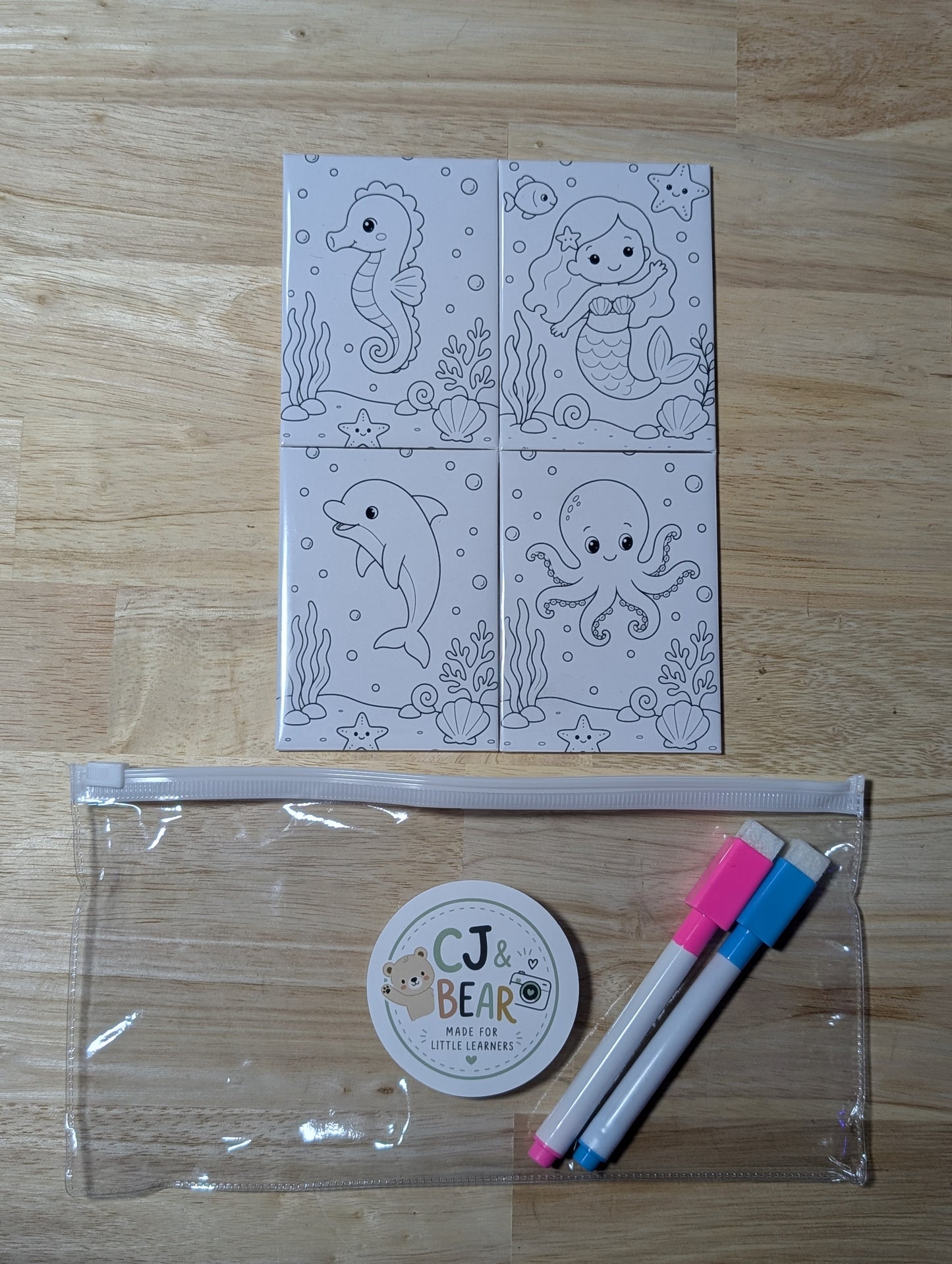 Colour & Erase Magnets